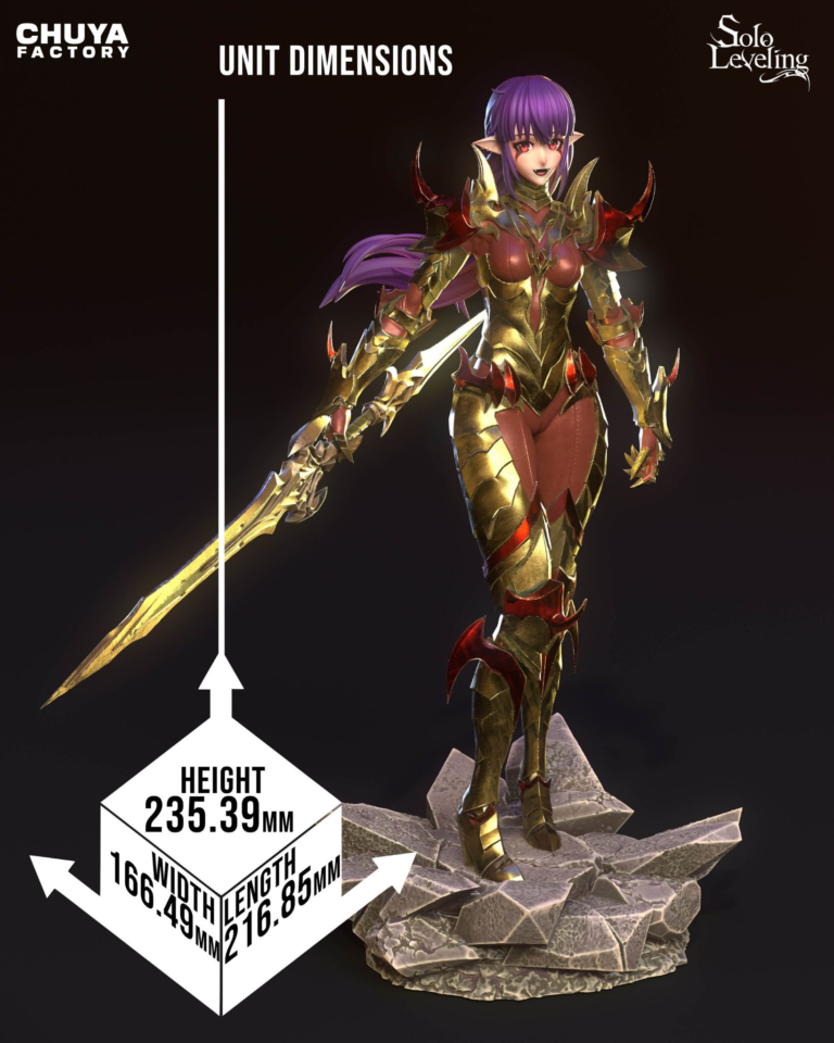 Esil Rediru STL + Extras - Solo Leveling