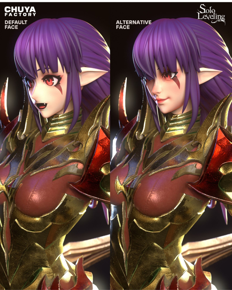 Esil Rediru STL + Extras - Solo Leveling