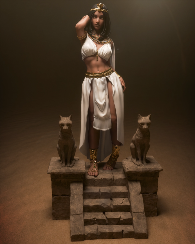 Cleopatra STL - Fantasy