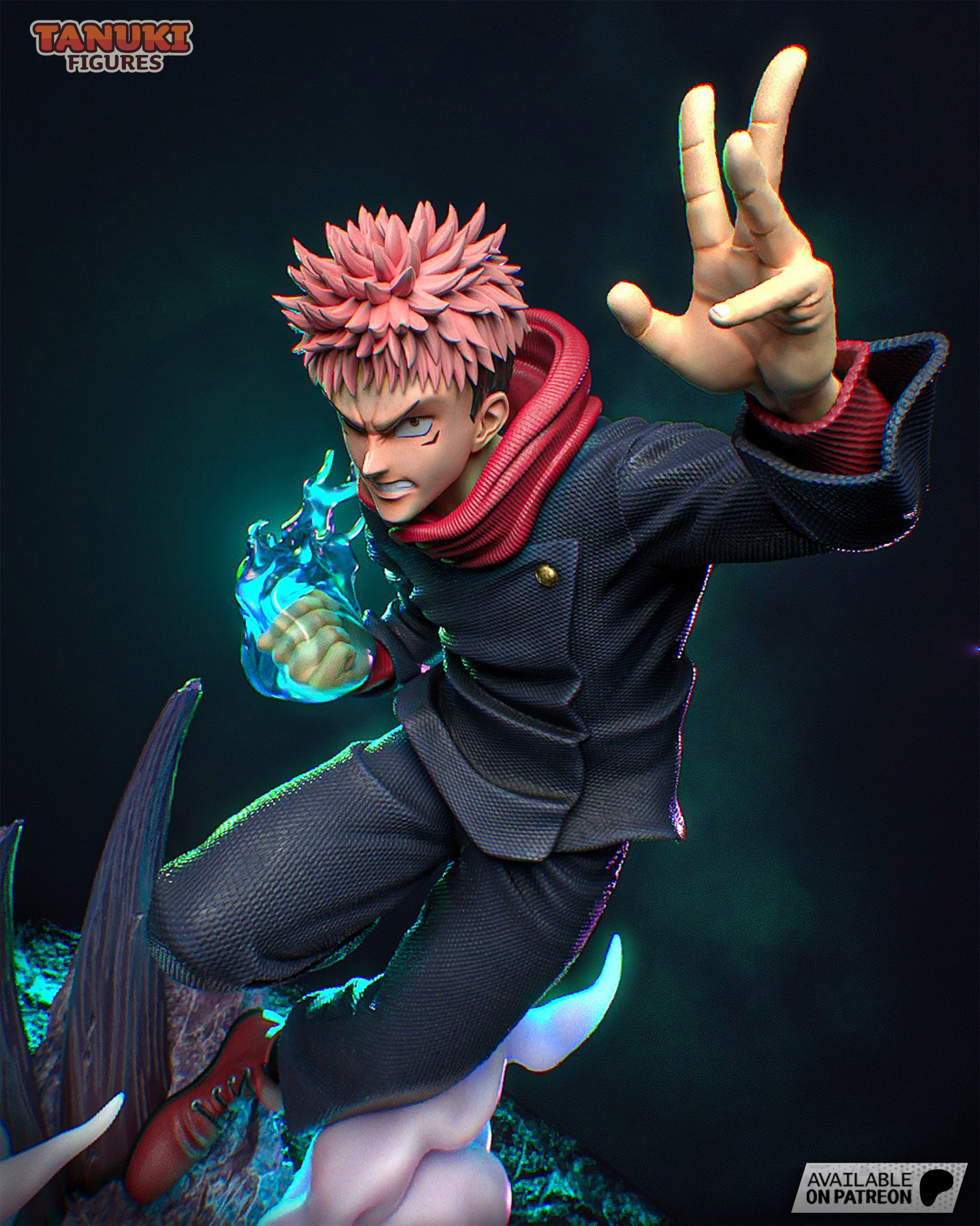 Yuji Itadori STL 3 + Sukuna - Jujutsu Kaisen