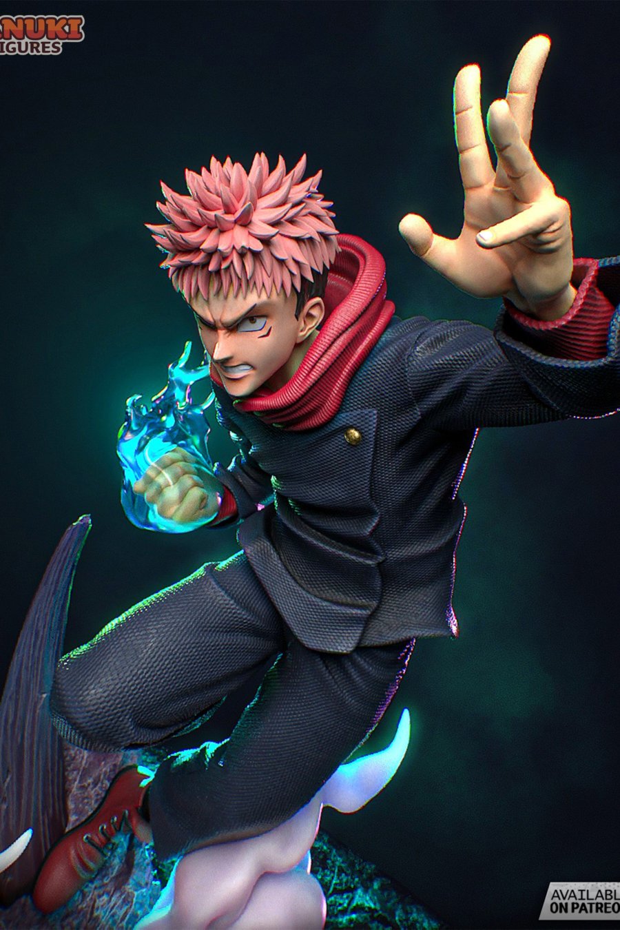 Yuji Itadori 3 + Sukuna - Jujutsu Kaisen