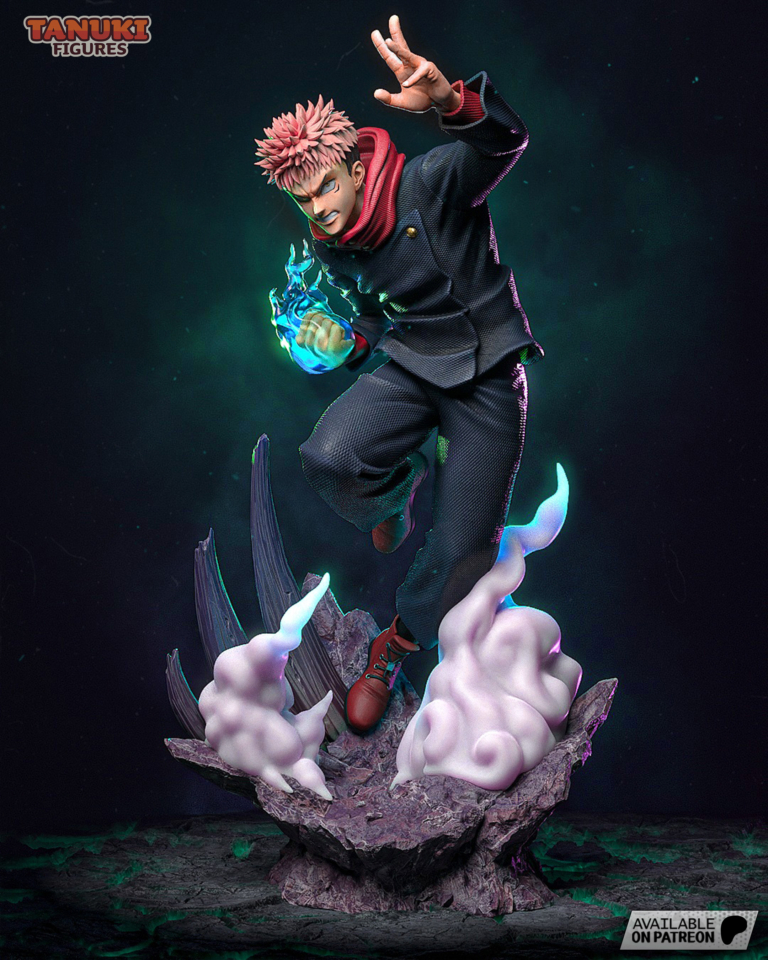Yuji Itadori STL 3 + Sukuna - Jujutsu Kaisen