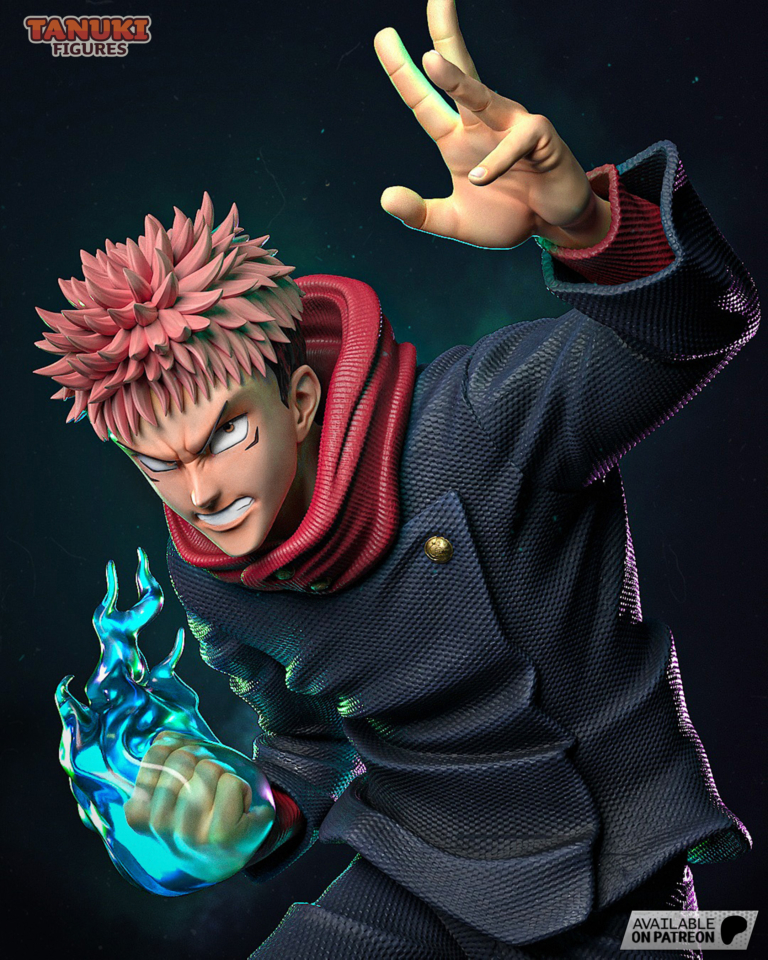 Yuji Itadori STL 3 + Sukuna - Jujutsu Kaisen