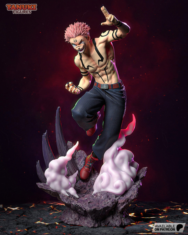 Yuji Itadori STL 3 + Sukuna - Jujutsu Kaisen