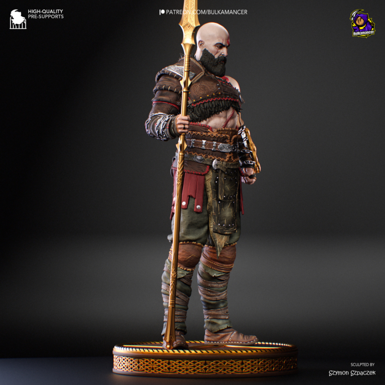 Kratos STL 4 - God of War