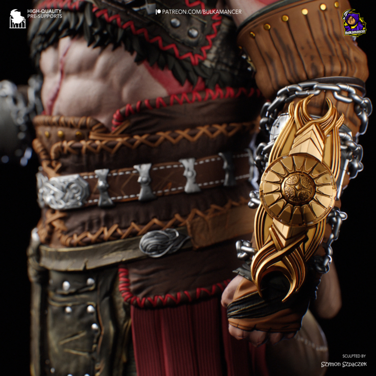 Kratos STL 4 - God of War