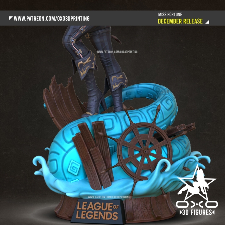 Miss Fortune STL + NSFW - League of Legends