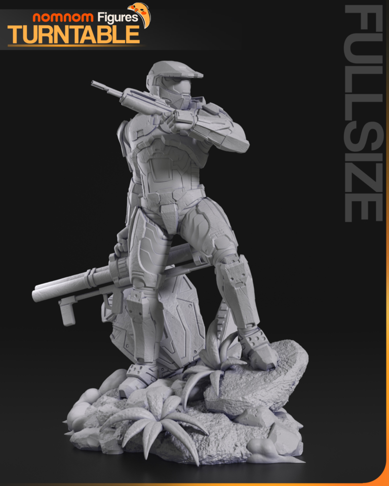Master Chief STL + Bust - HALO