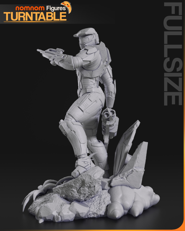 Master Chief STL + Bust - HALO