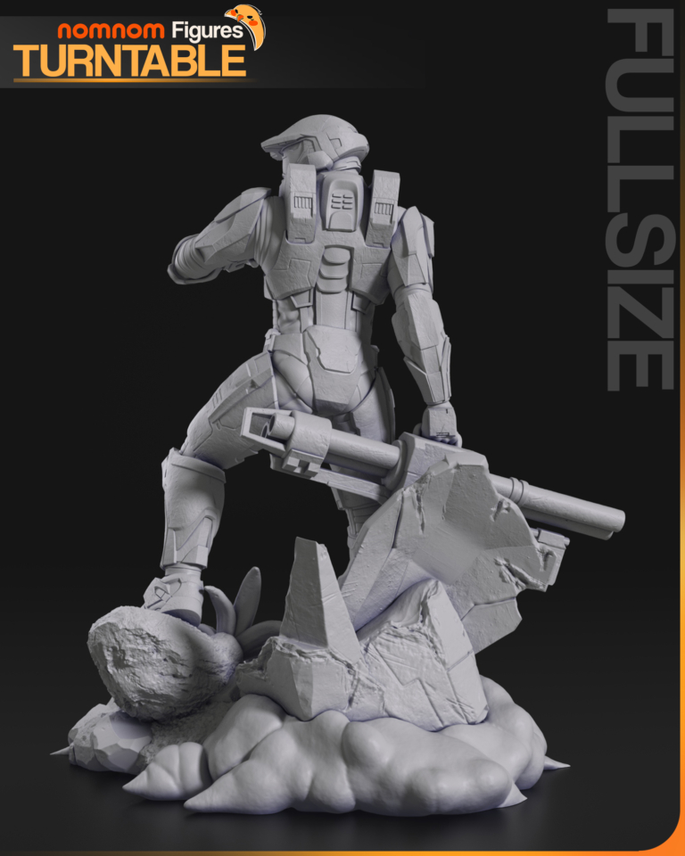 Master Chief STL + Bust - HALO