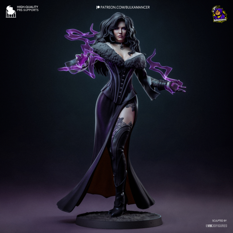 Yennefer de Vengerberg STL 3 - The Witcher
