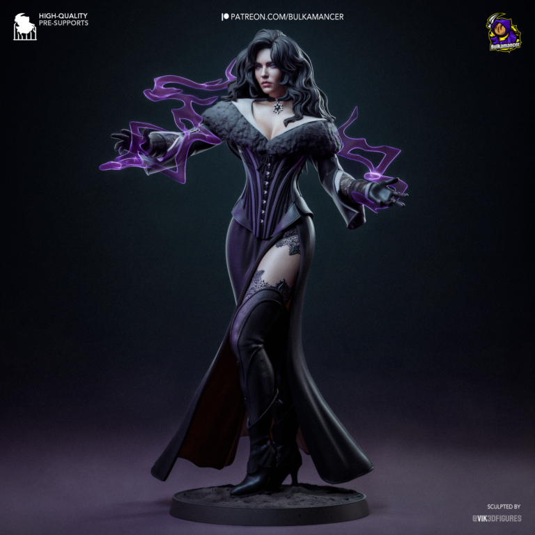 Yennefer de Vengerberg STL 3 - The Witcher