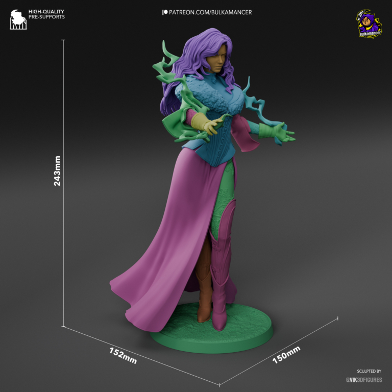 Yennefer de Vengerberg STL 3 - The Witcher