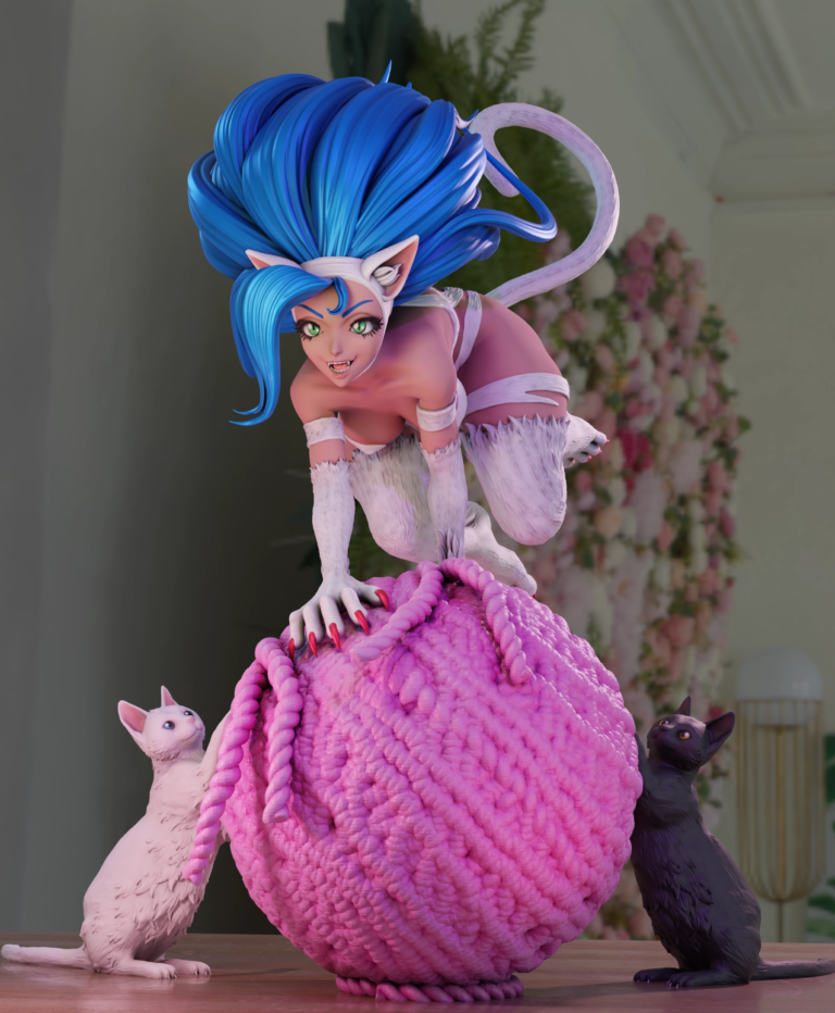 Felicia STL 2 + NSFW - DarkStalkers