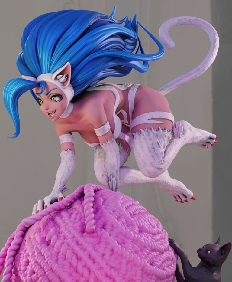 Felicia STL 2 + NSFW - DarkStalkers