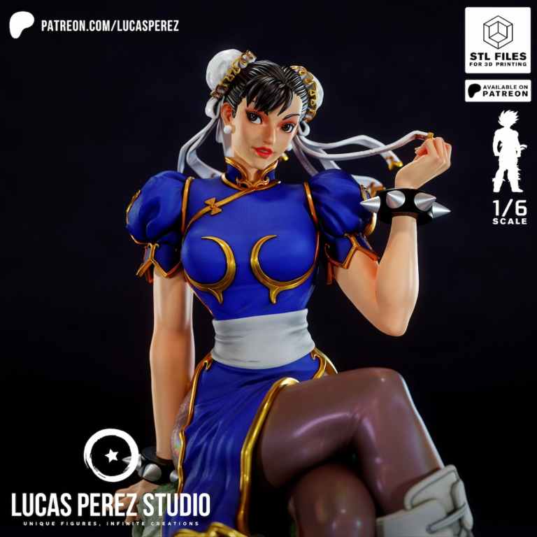 Chun-Li STL Cover