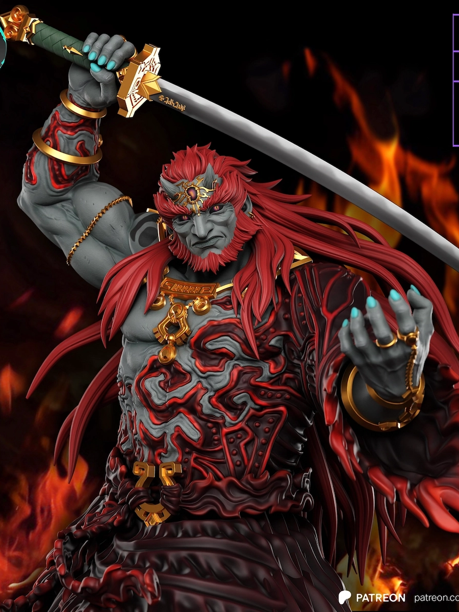 Ganondorf STL Cover