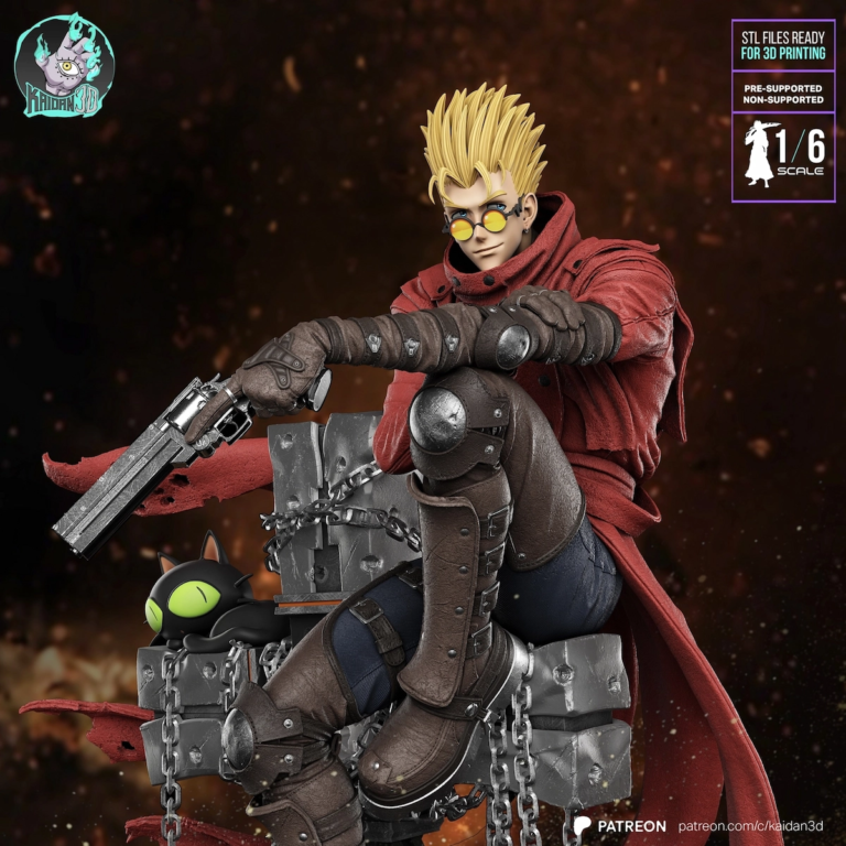 Vash the Stampede STL Cover