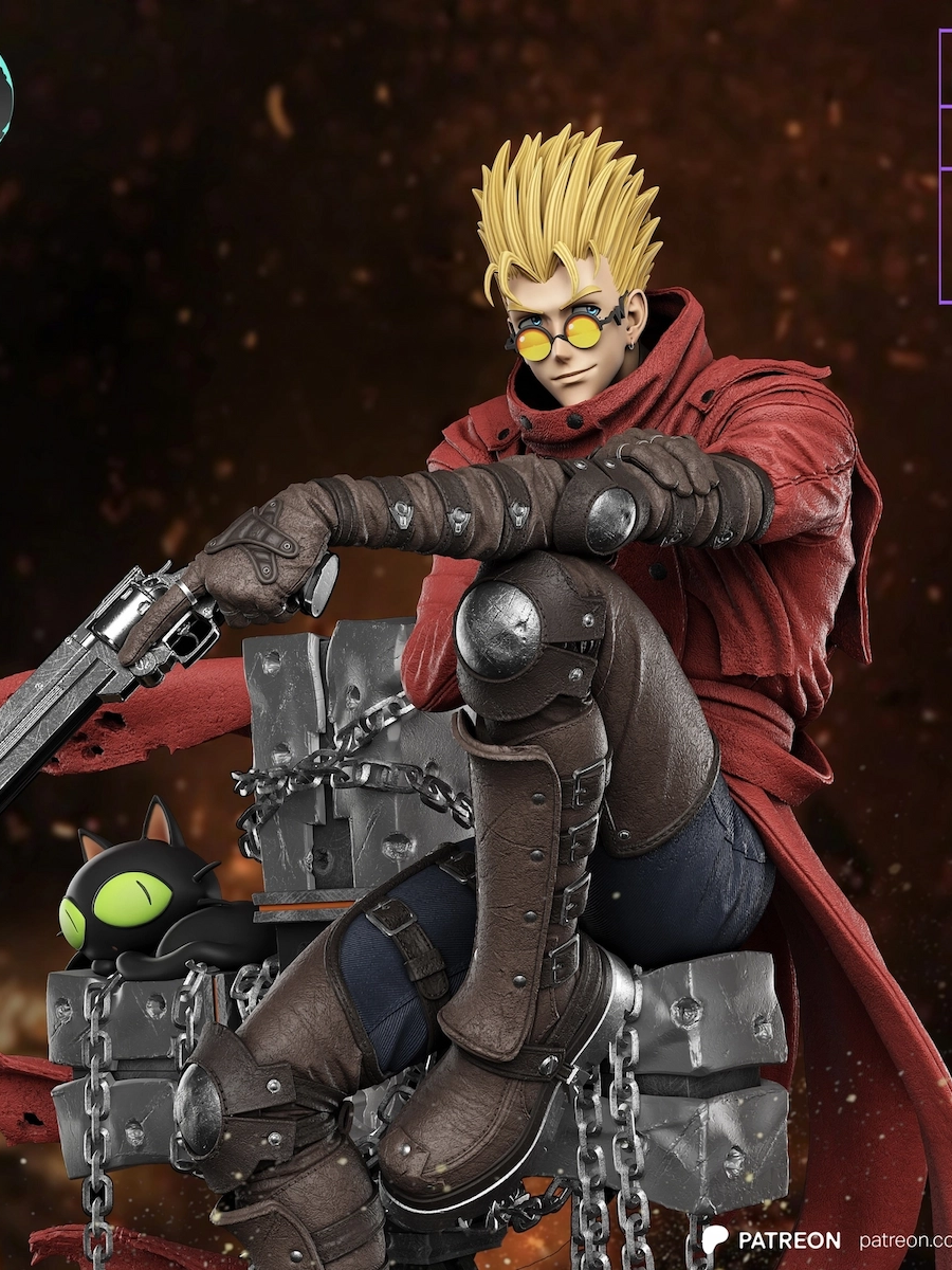 Vash the Stampede STL Cover
