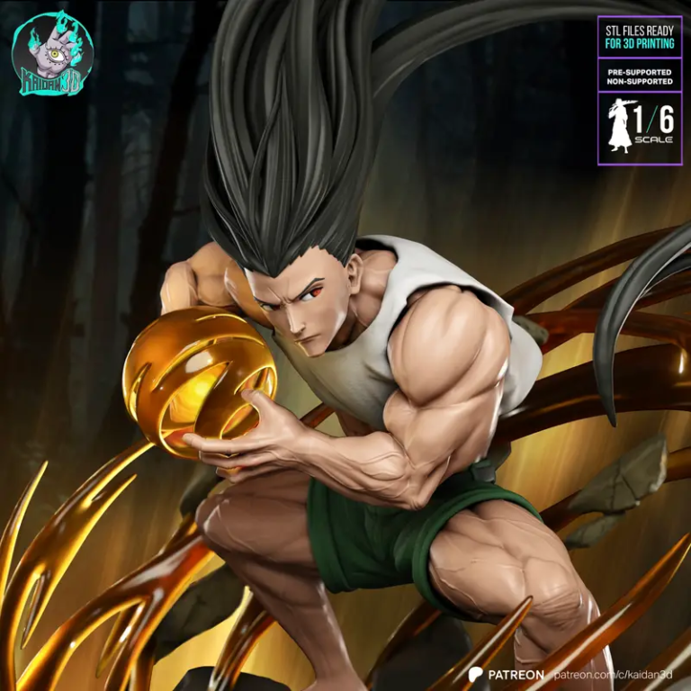 Adult Gon Freecss STL Cover