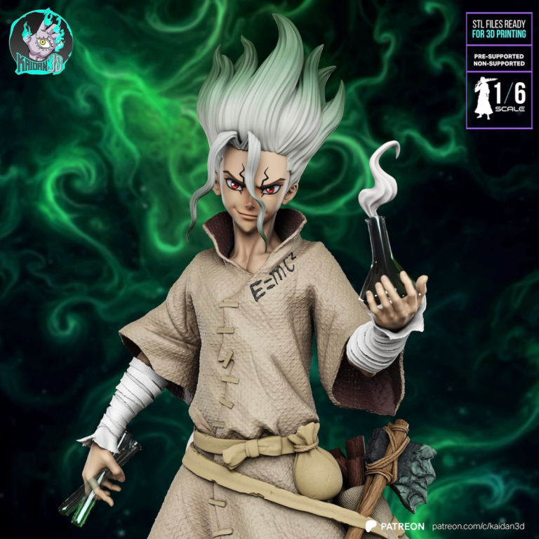 Senku Ishigami STL Cover