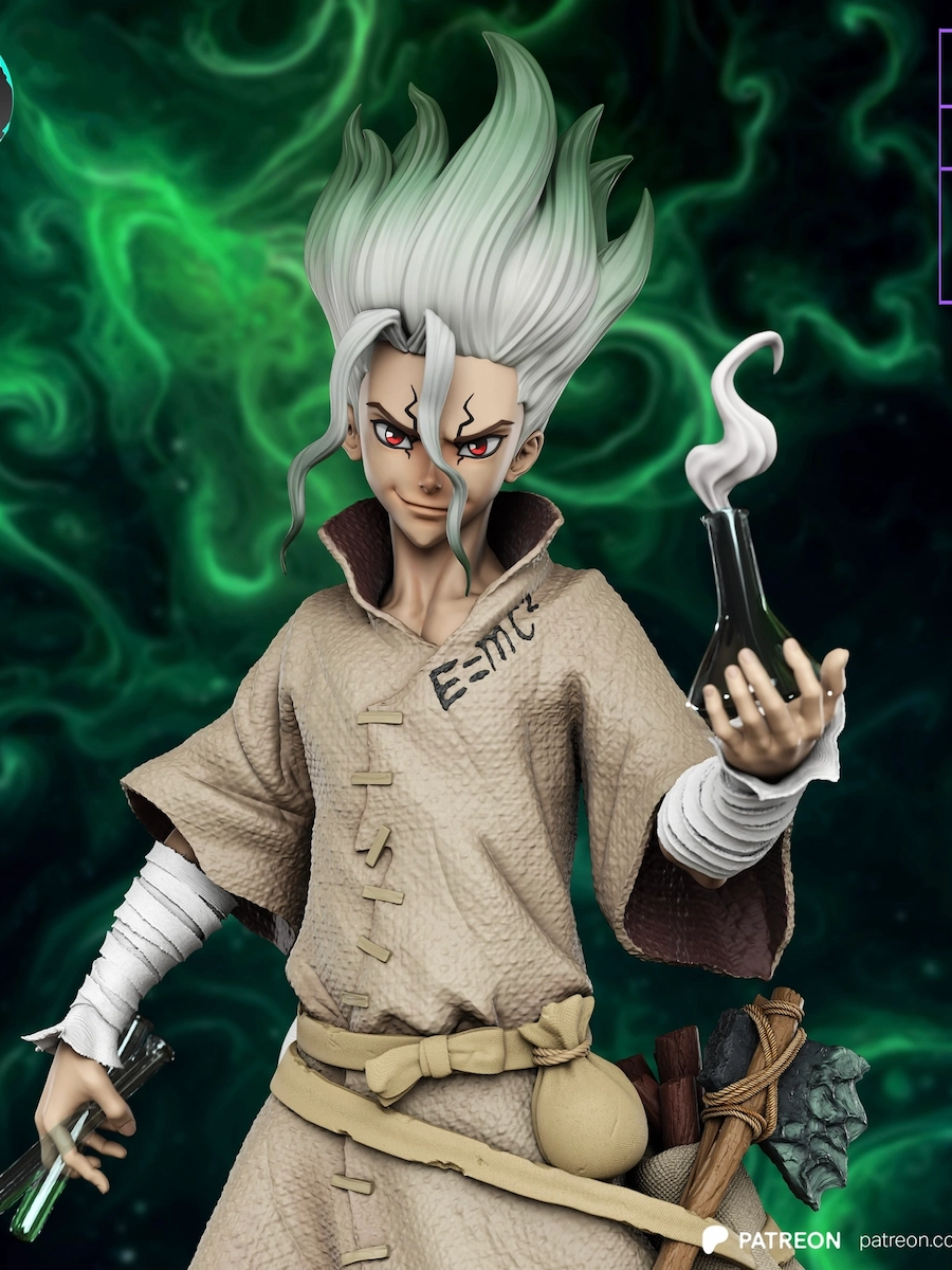 Senku Ishigami STL Cover