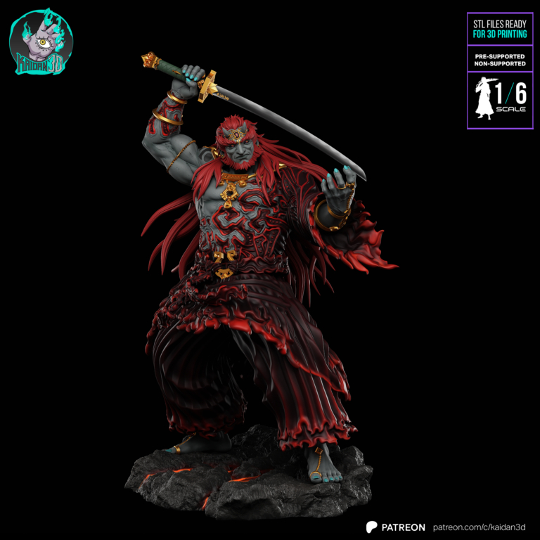 Ganondorf STL - The Legend of Zelda