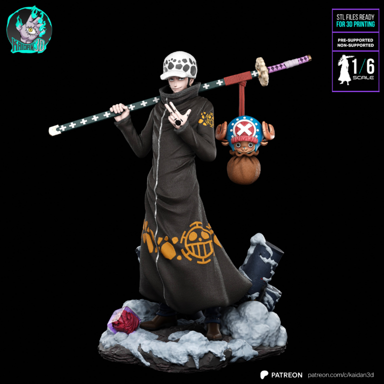 Trafalgar Law STL x Chopper - One Piece