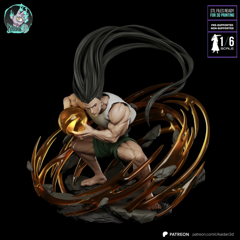 Adult Gon Freecss STL 2 - Hunter x Hunter