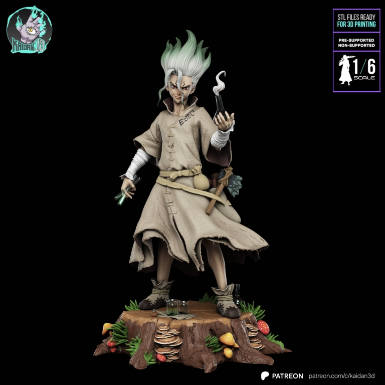 Senku Ishigami STL - Dr. Stone