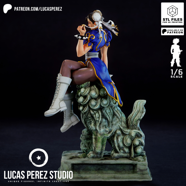 Chun-Li STL 3 - Street Fighter