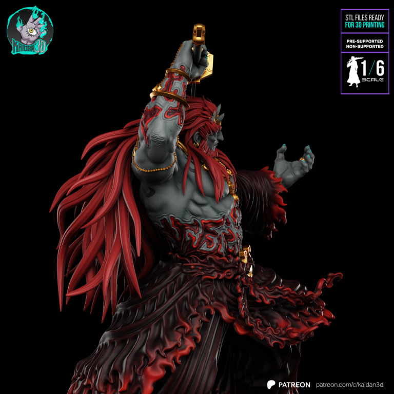 Ganondorf STL - The Legend of Zelda