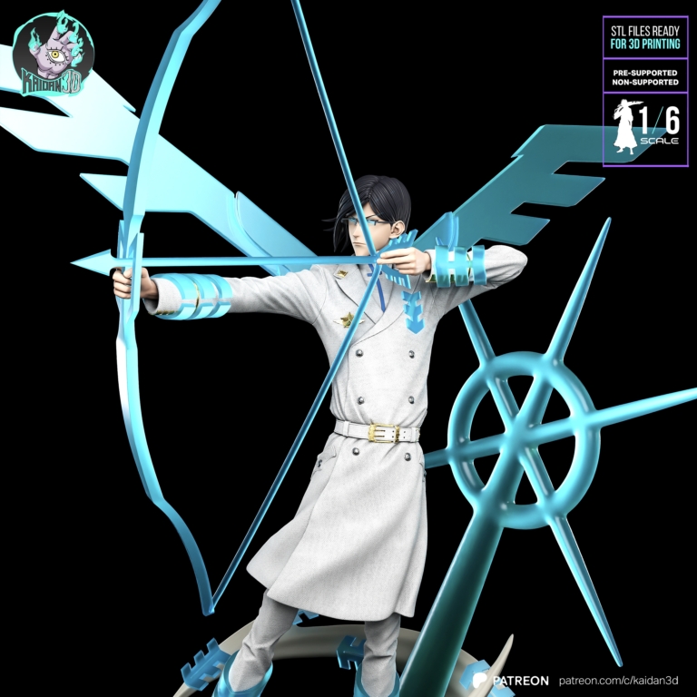 Uryu Ichida STL - Bleach