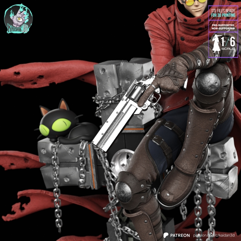 Vash the Stampede STL 2 - Trigun