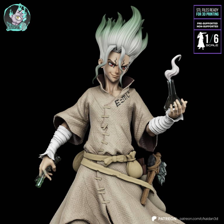 Senku Ishigami STL - Dr. Stone