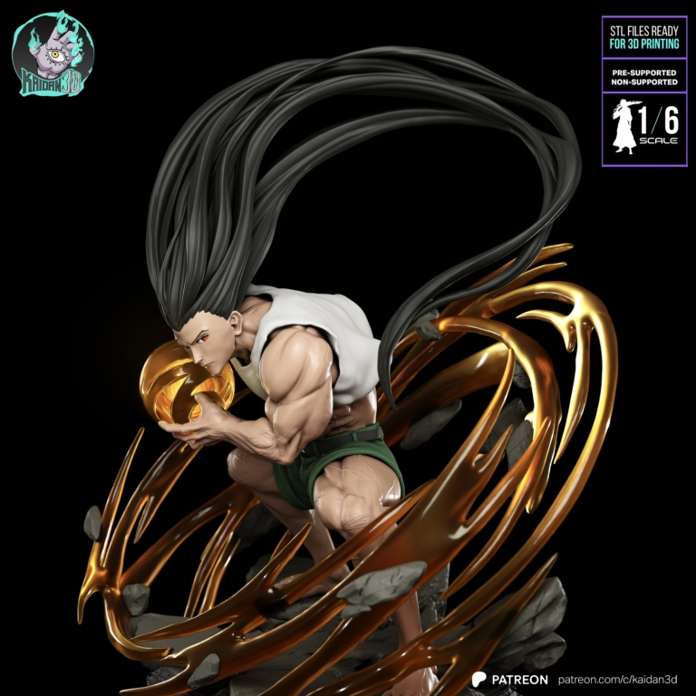 Adult Gon Freecss STL 2 - Hunter x Hunter