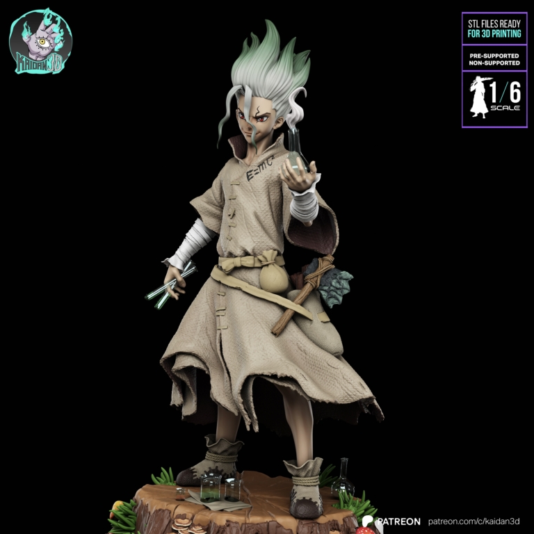 Senku Ishigami STL - Dr. Stone