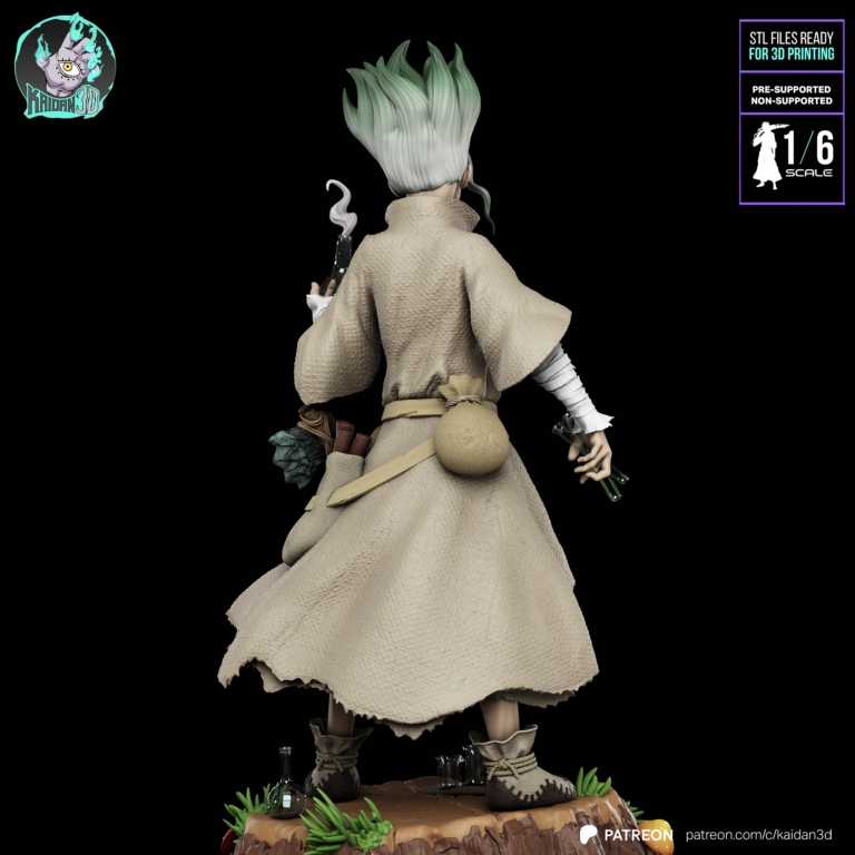 Senku Ishigami STL - Dr. Stone