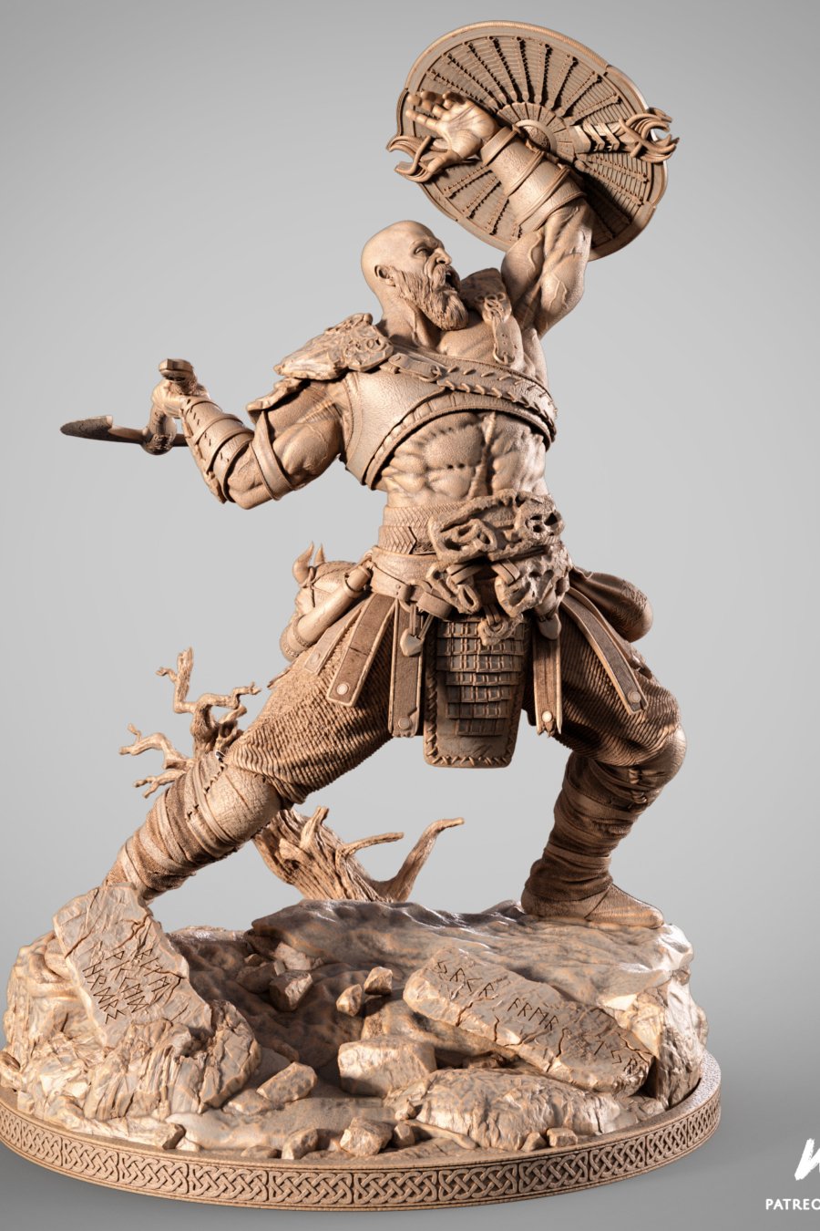 052125 WICKED Kratos Sculpt image 001