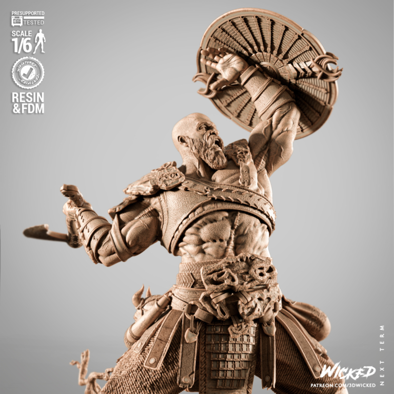 Kratos STL Cover