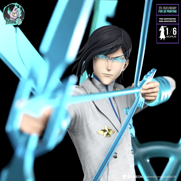 Uryu Ichida STL - Bleach
