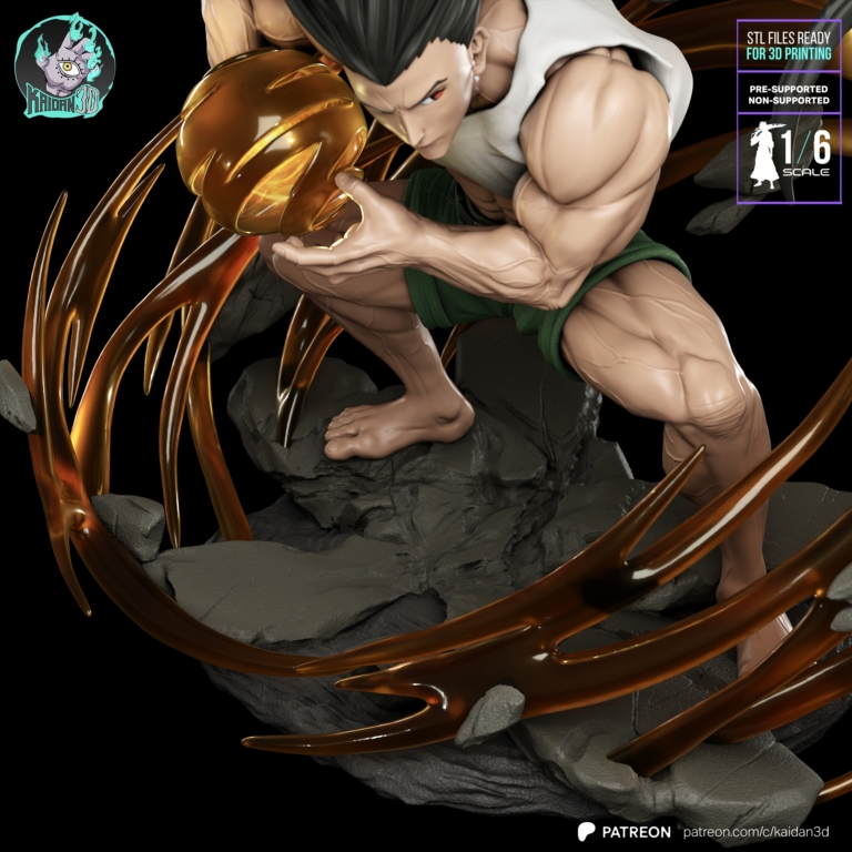 Adult Gon Freecss STL 2 - Hunter x Hunter