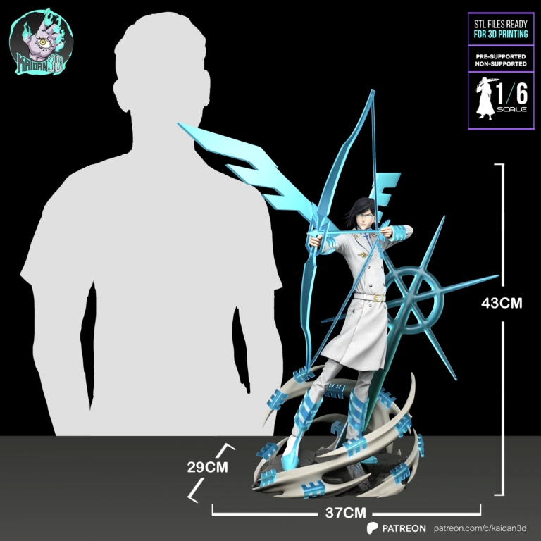 Uryu Ichida STL - Bleach