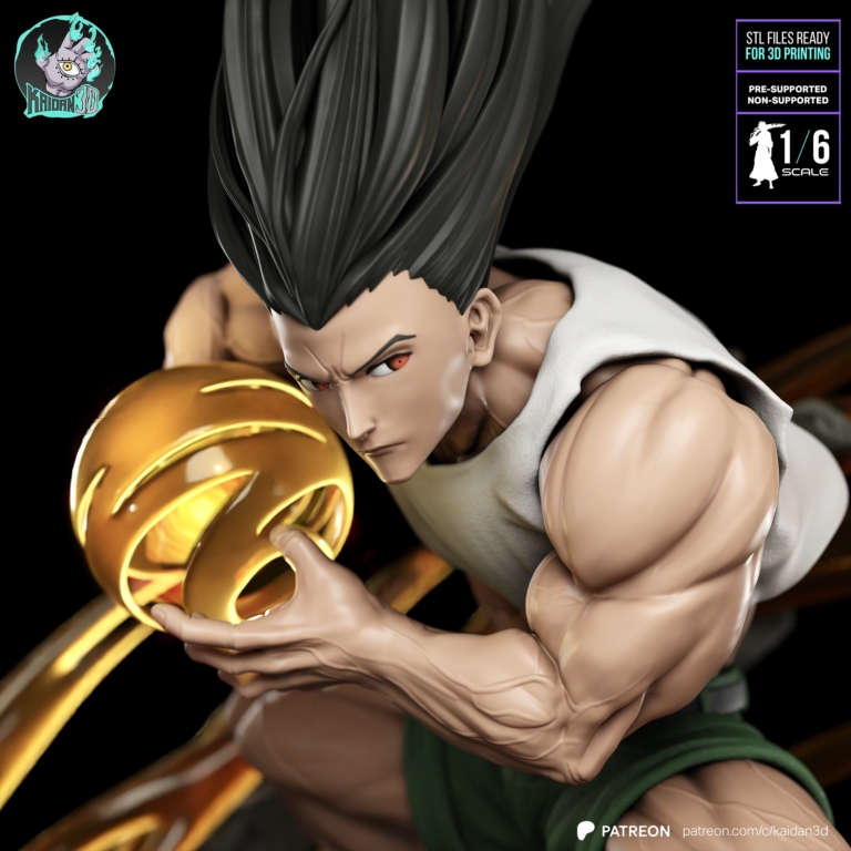 Adult Gon Freecss STL 2 - Hunter x Hunter
