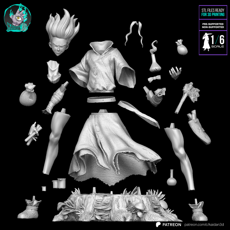 Senku Ishigami STL - Dr. Stone