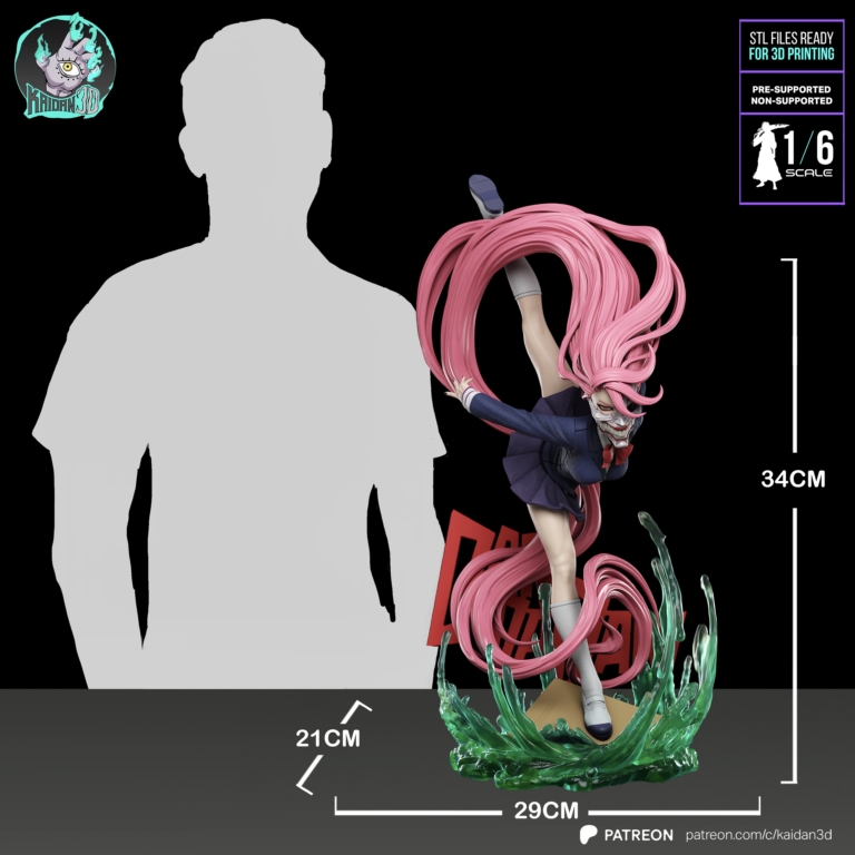 Aira Shiratori STL - Dandadan