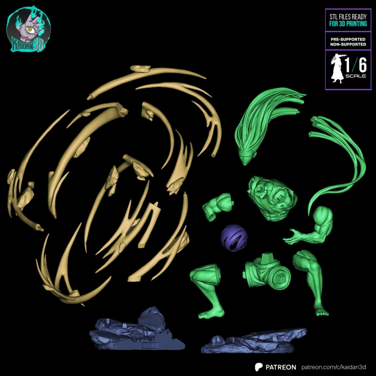 Adult Gon Freecss STL 2 - Hunter x Hunter