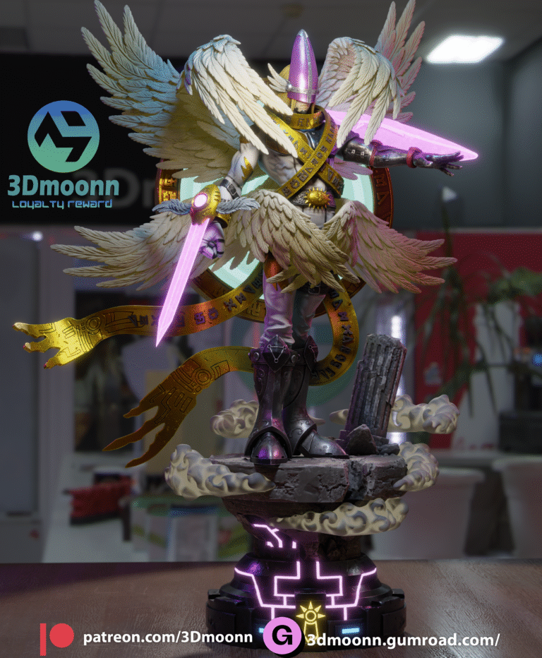 HolyAngemon STL - Digimon