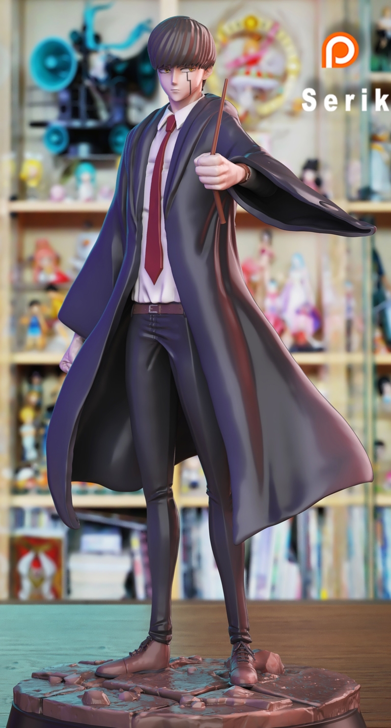 Mash Burnedead STL - Mashle: Magic and Muscles