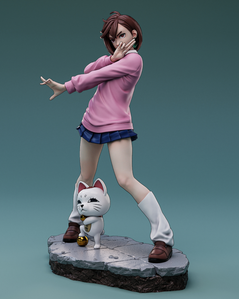 Momo Ayase STL 7 - Dandadan